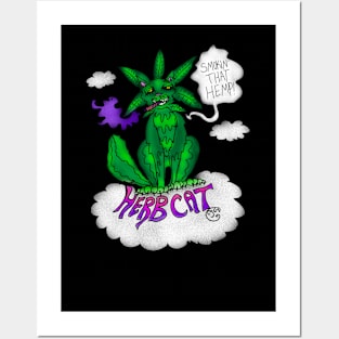 Herb Cat Posters and Art